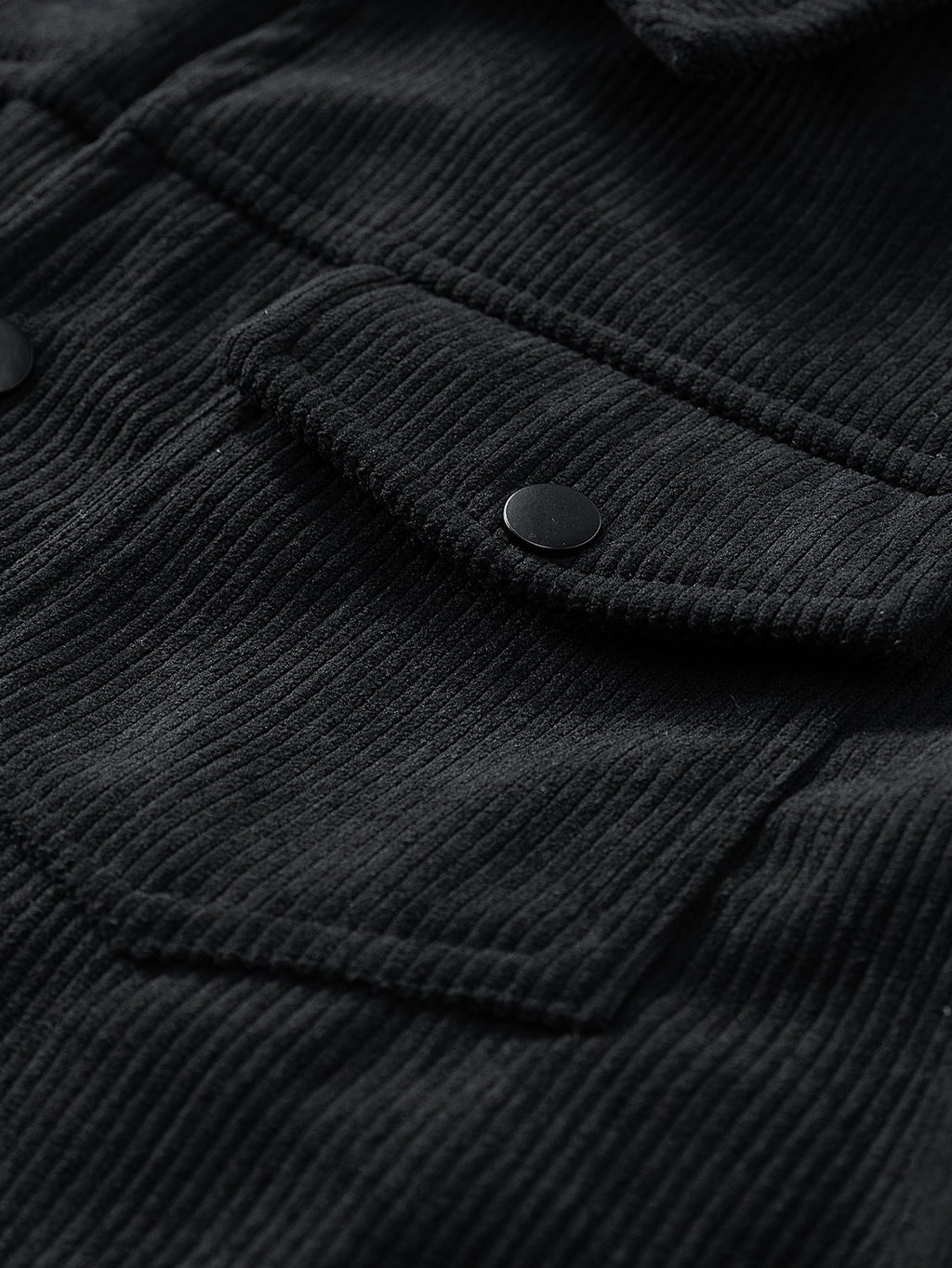 Chaqueta de pana de bolsillo