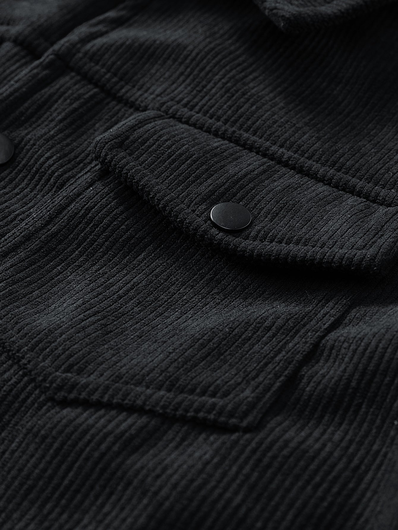 Chaqueta de pana de bolsillo