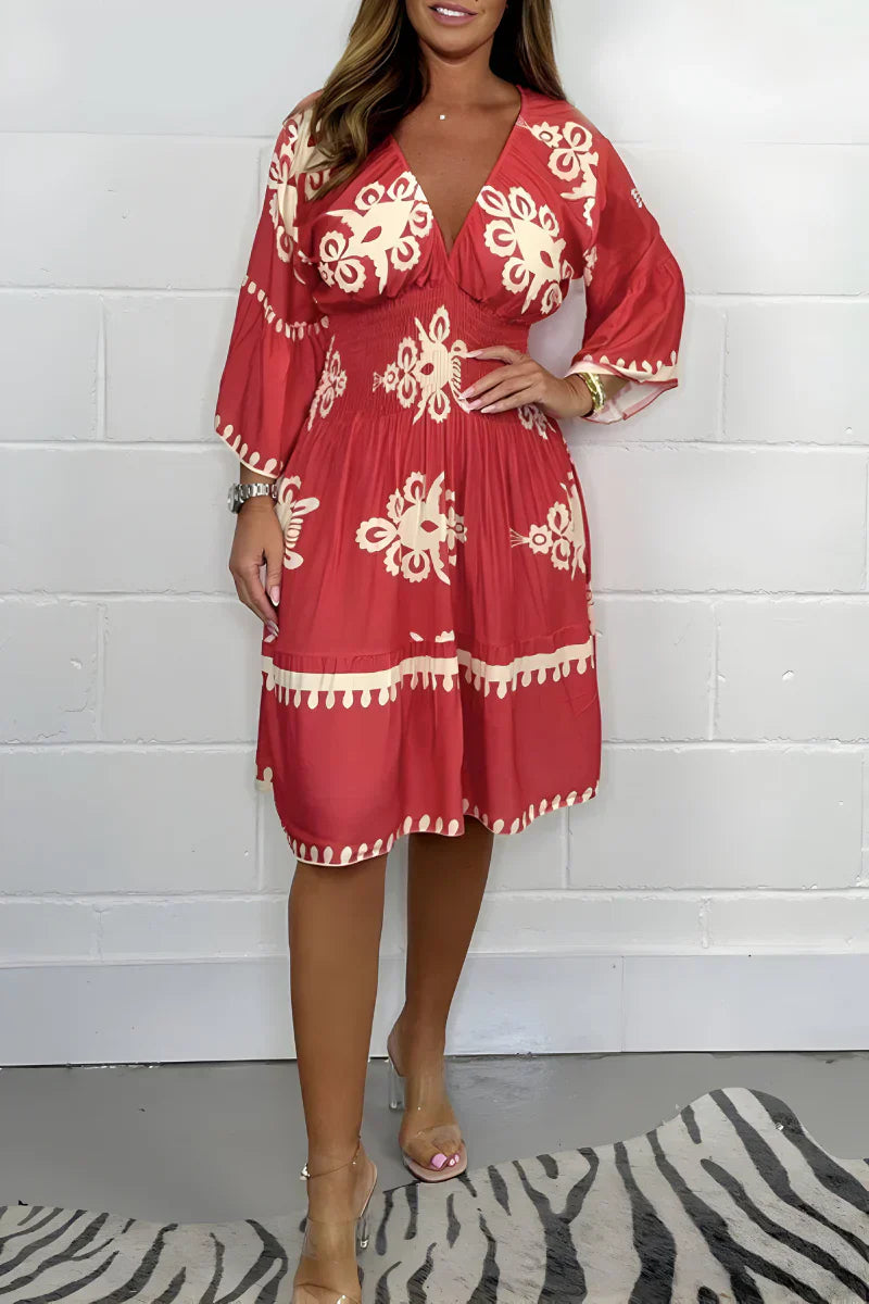Vestido bohemio de primavera