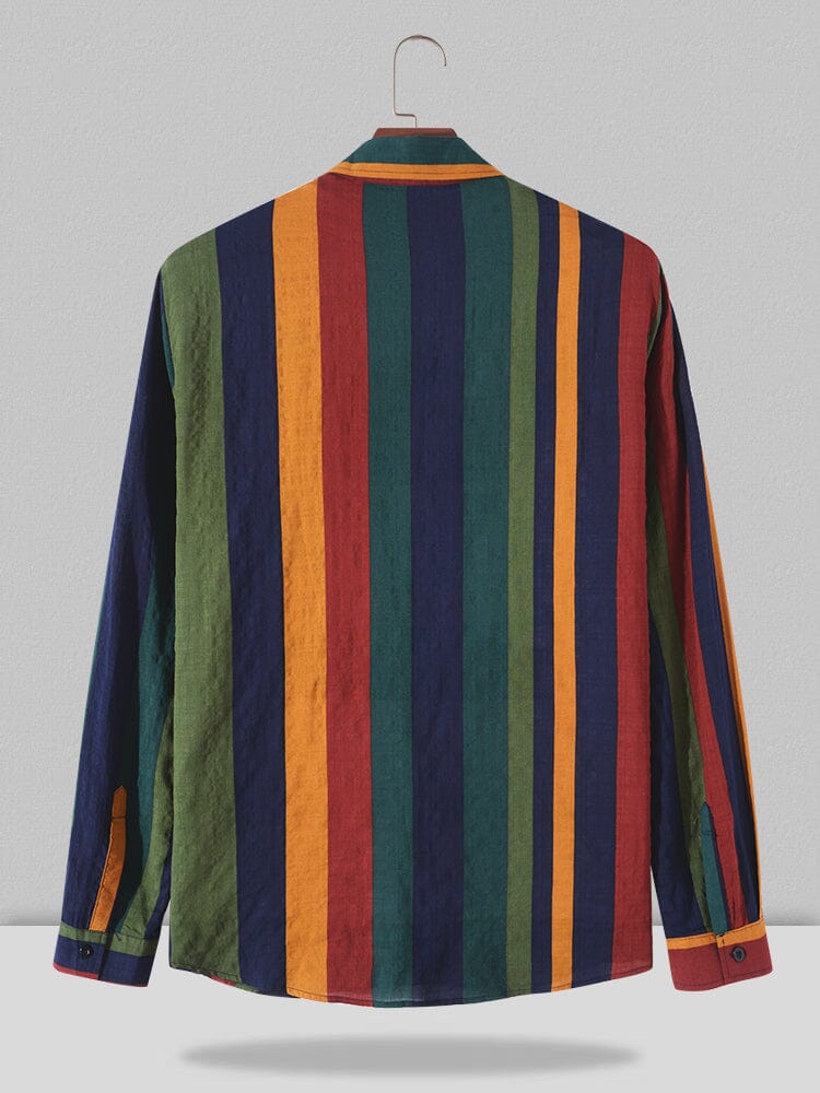 Camisa de lino de manga larga