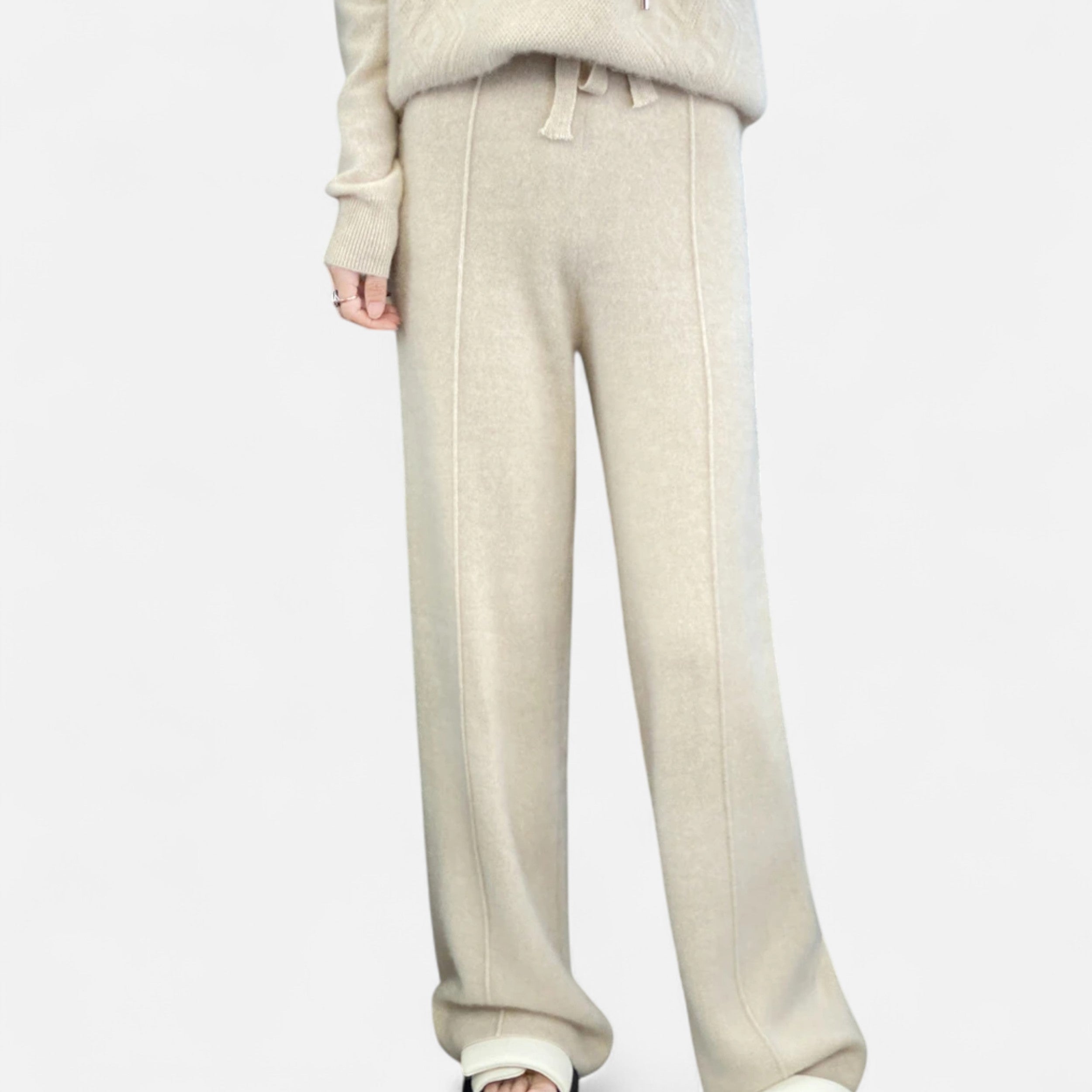 Pantalones con corte relajado