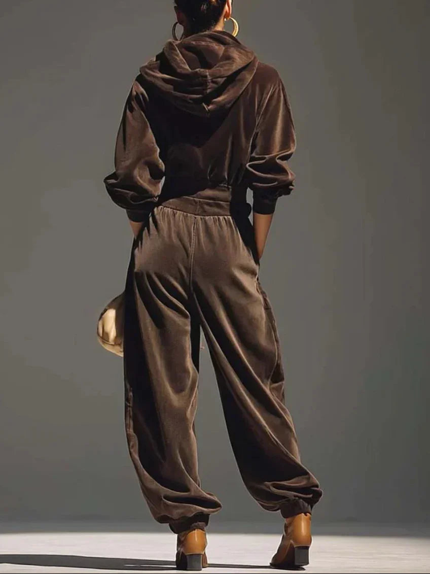 Alma – Conjunto de terciopelo vintage