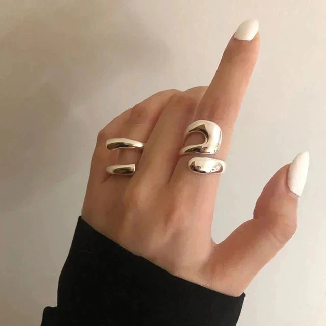 Anillo elegante ajustable