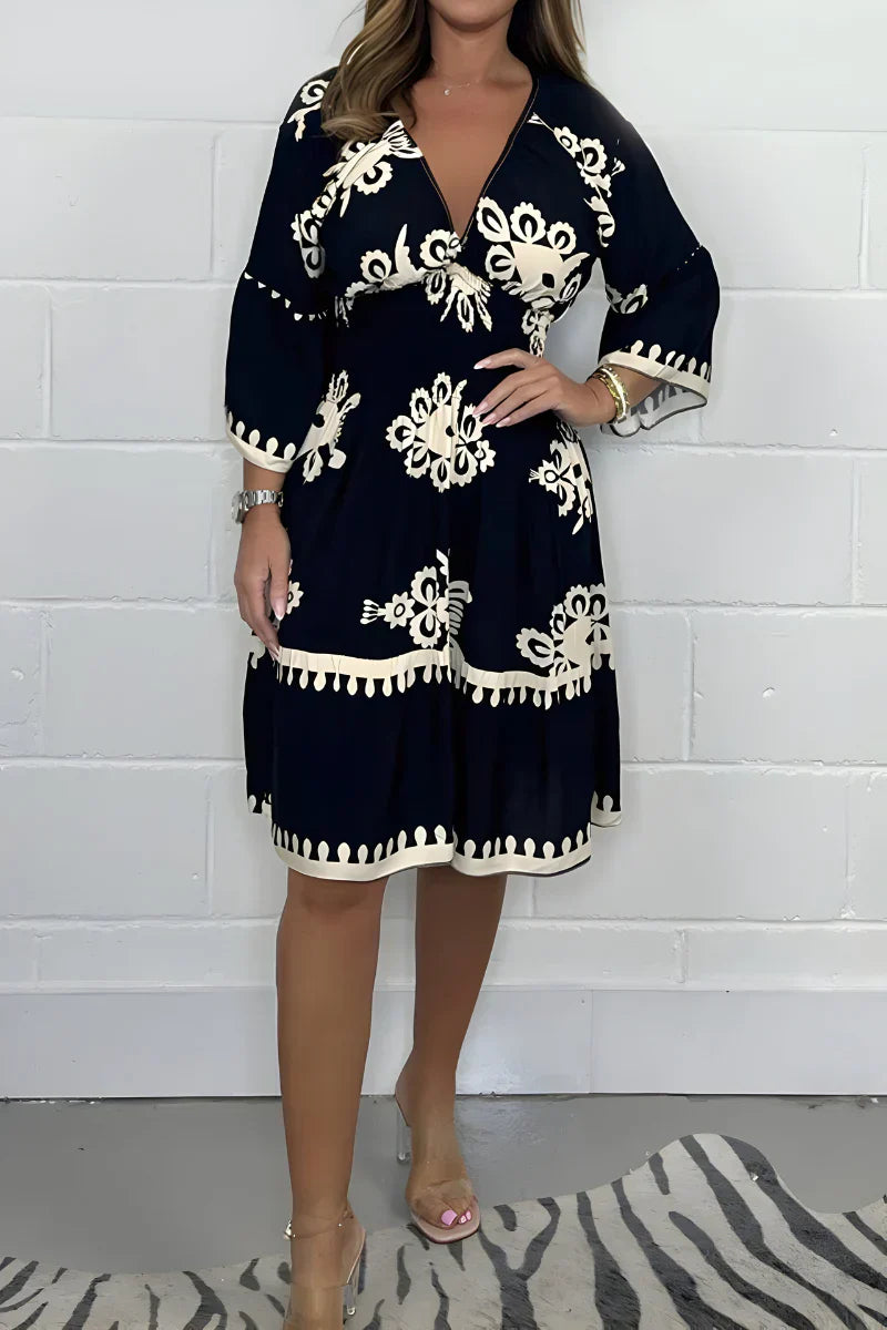 Vestido bohemio de primavera
