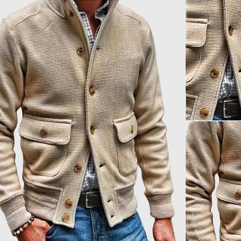Chaqueta de Cuello Alto