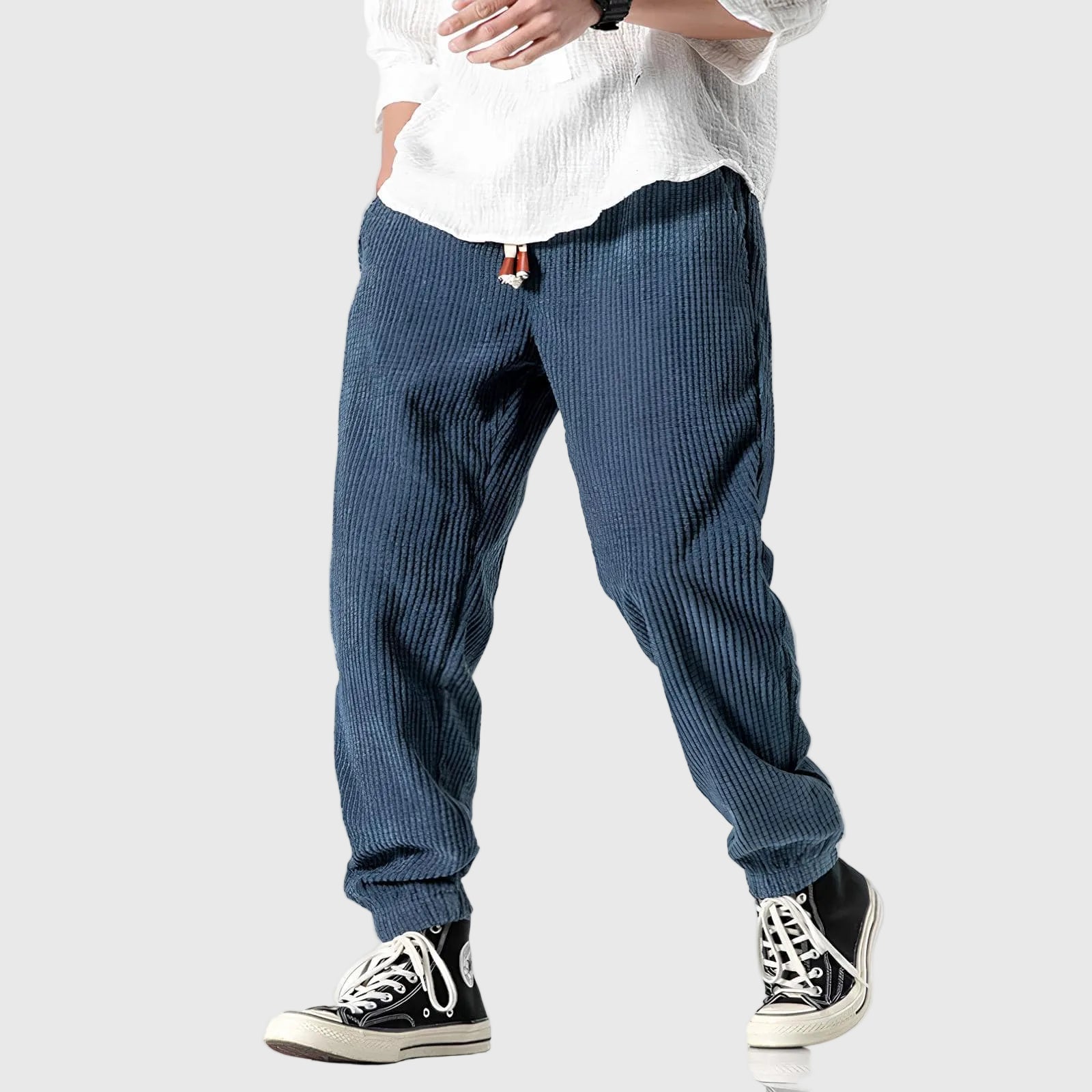 Pantalones Modernos de Pana