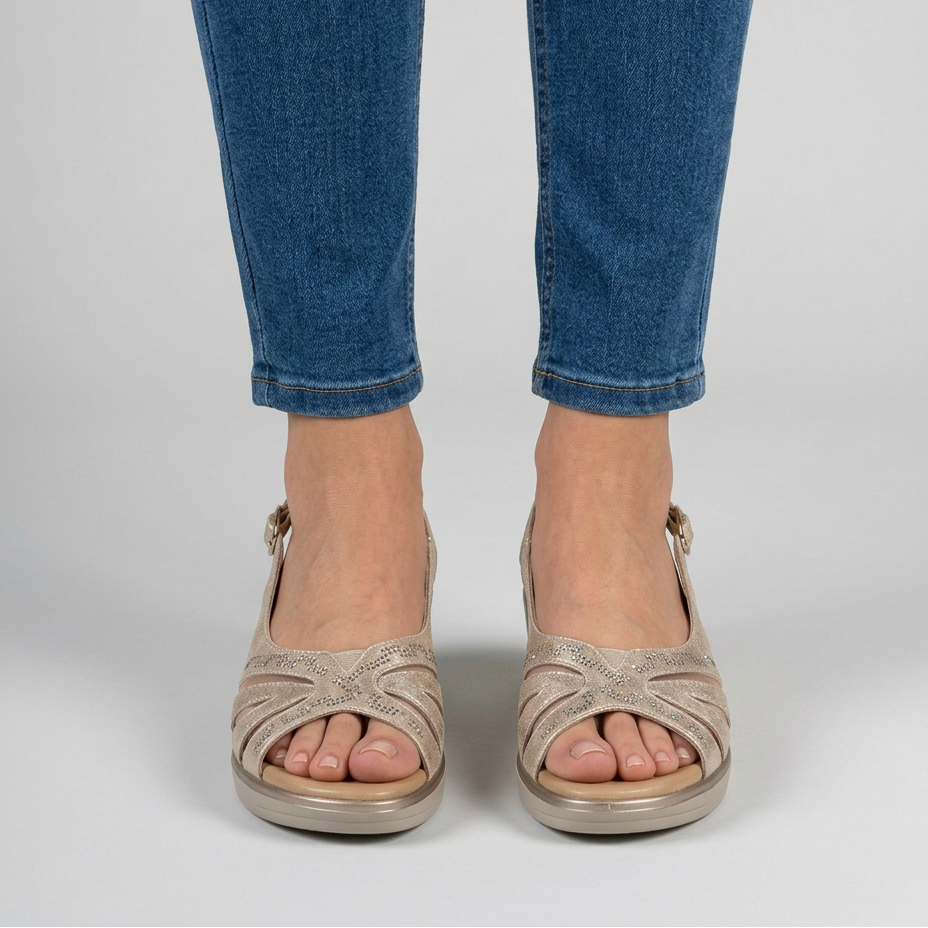 Carmela - Sandalia cómoda para mujer