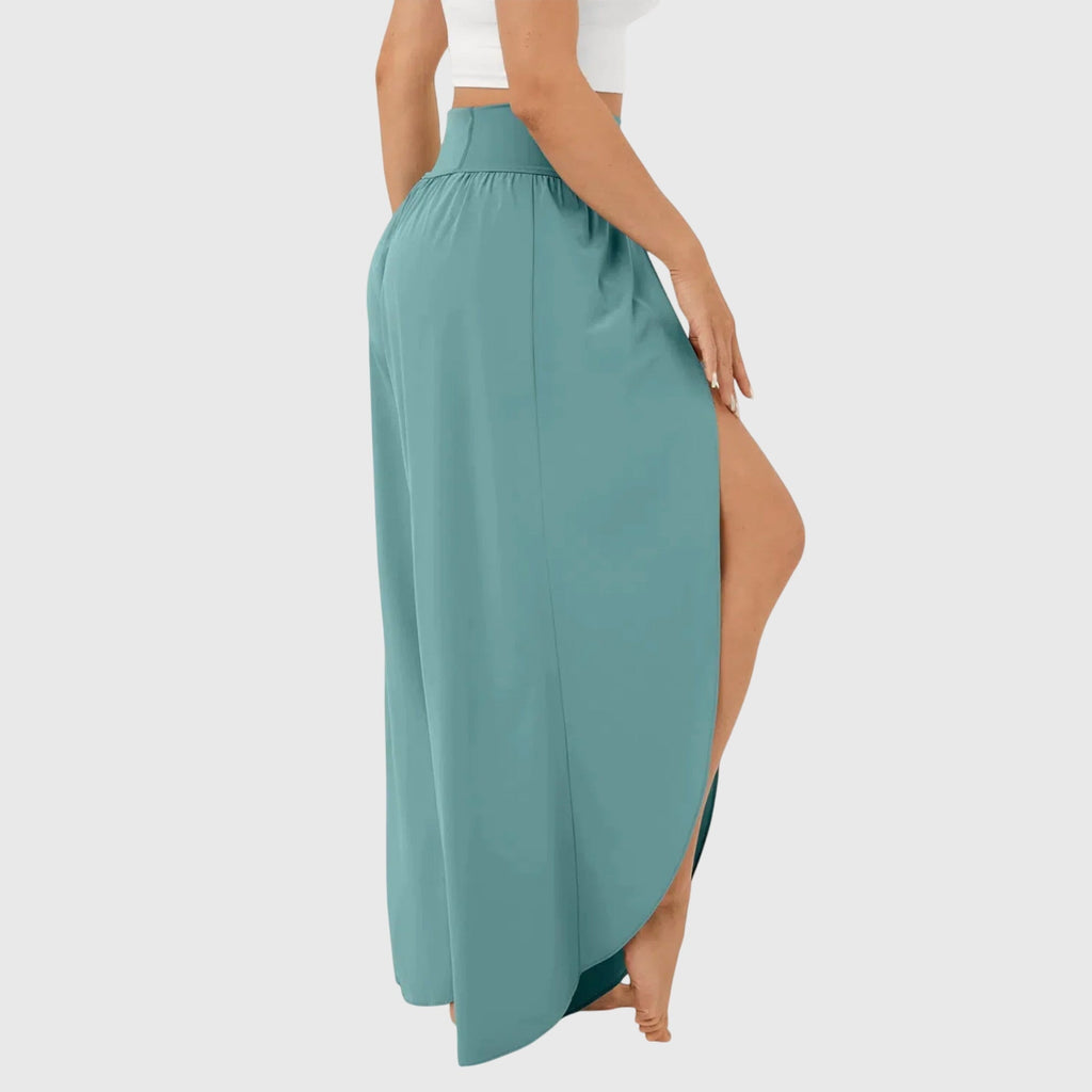 Pantalones Boho de corte amplio
