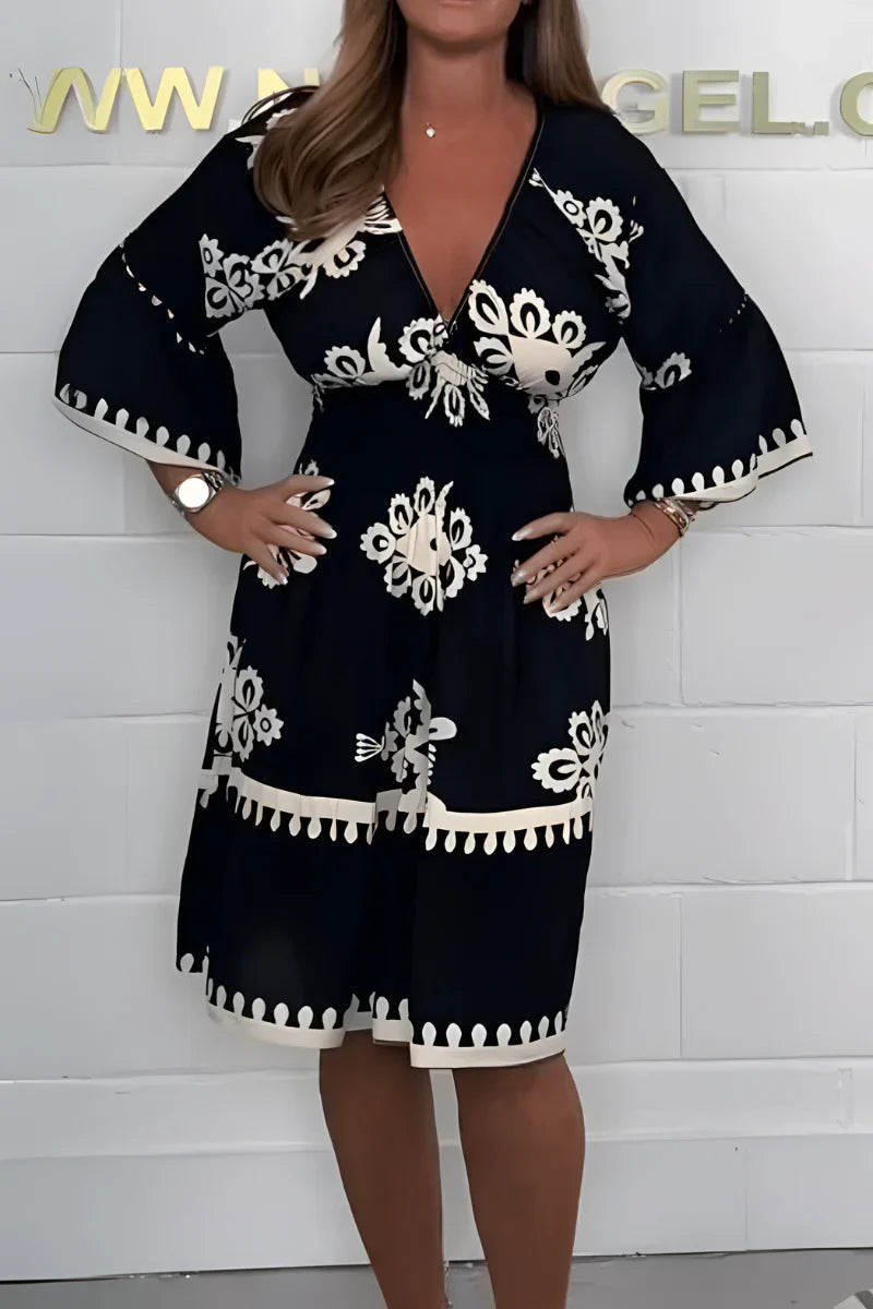 Vestido bohemio de primavera