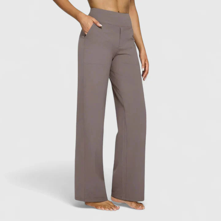 Pantalones con cintura elástica