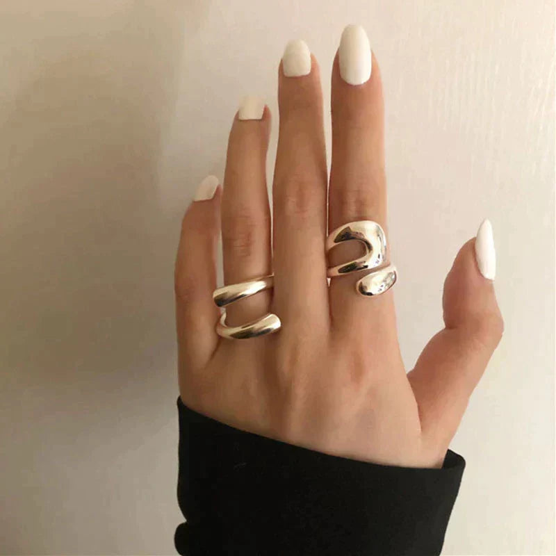 Anillo elegante ajustable