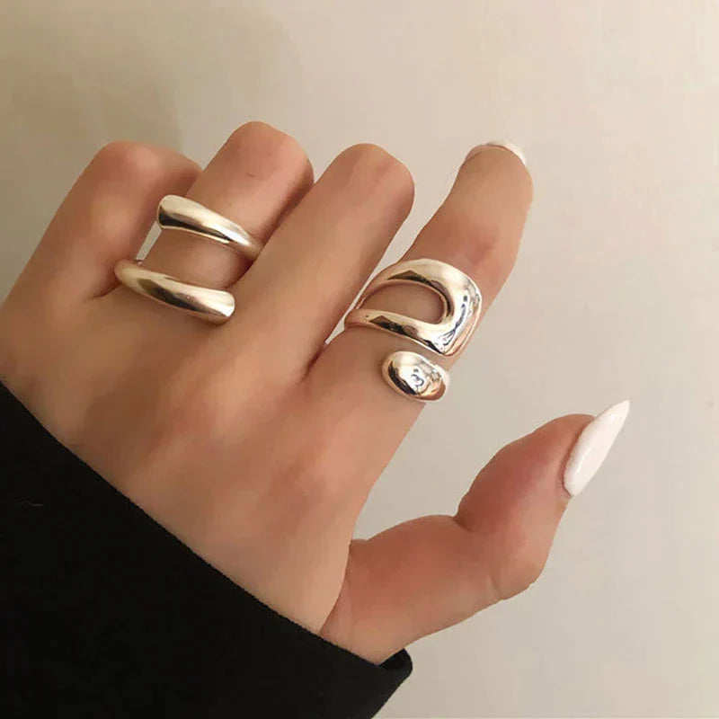 Anillo elegante ajustable