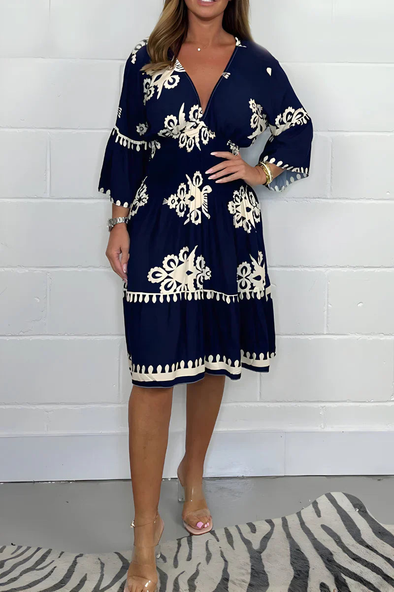 Vestido bohemio de primavera