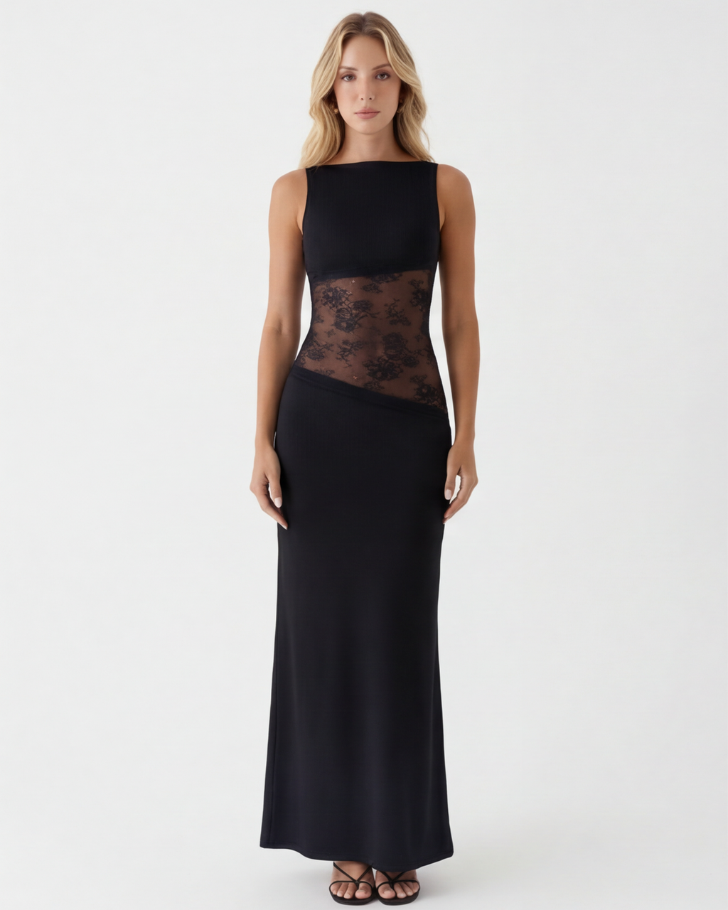 ARIA | Maxi con corte de velo