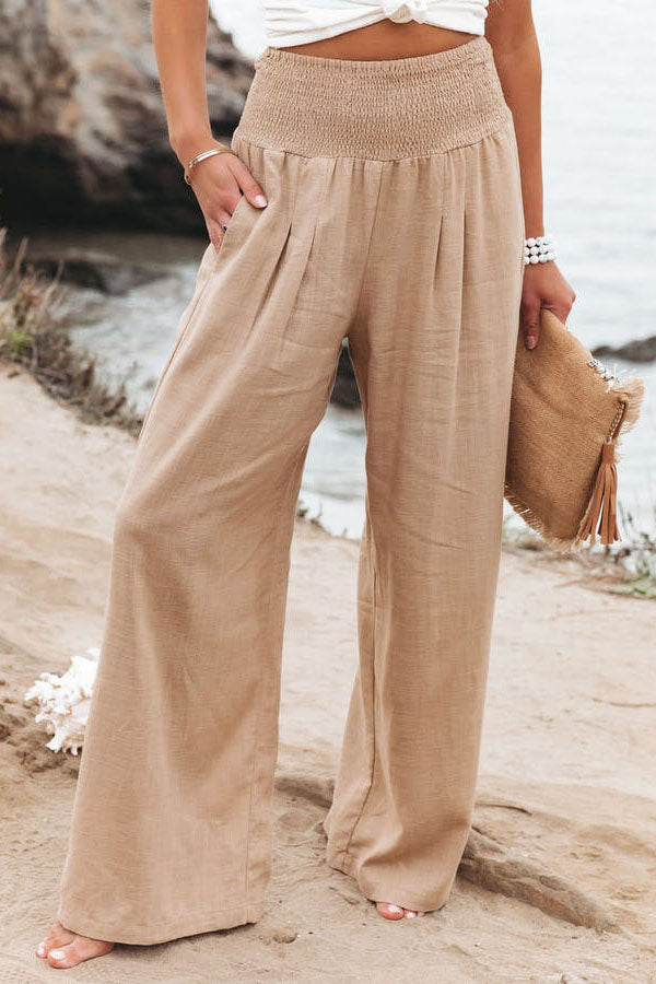 Pantalones de Cintura Alta