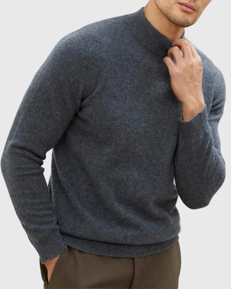 Edran | Suéter de Cuello Alto de Cachemira