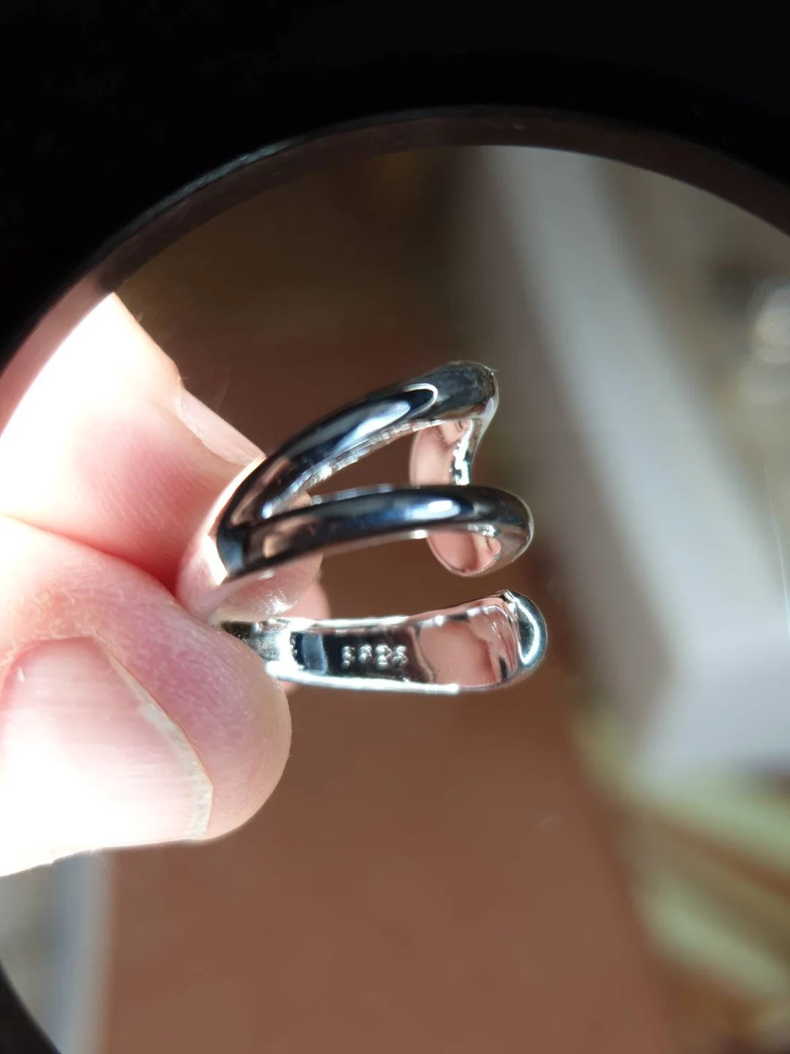 Anillo elegante ajustable