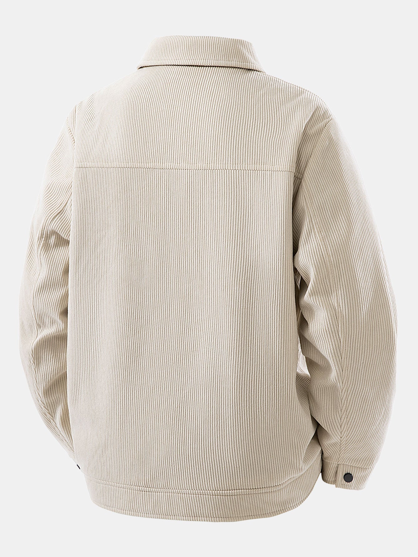 Chaqueta de pana con bolsillo