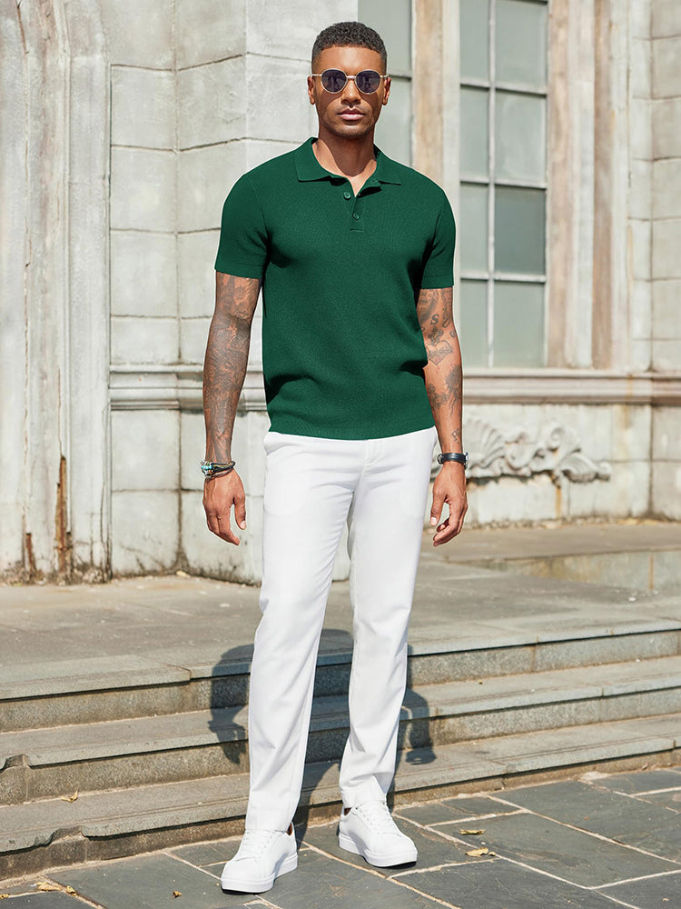 Camisa polo de punto