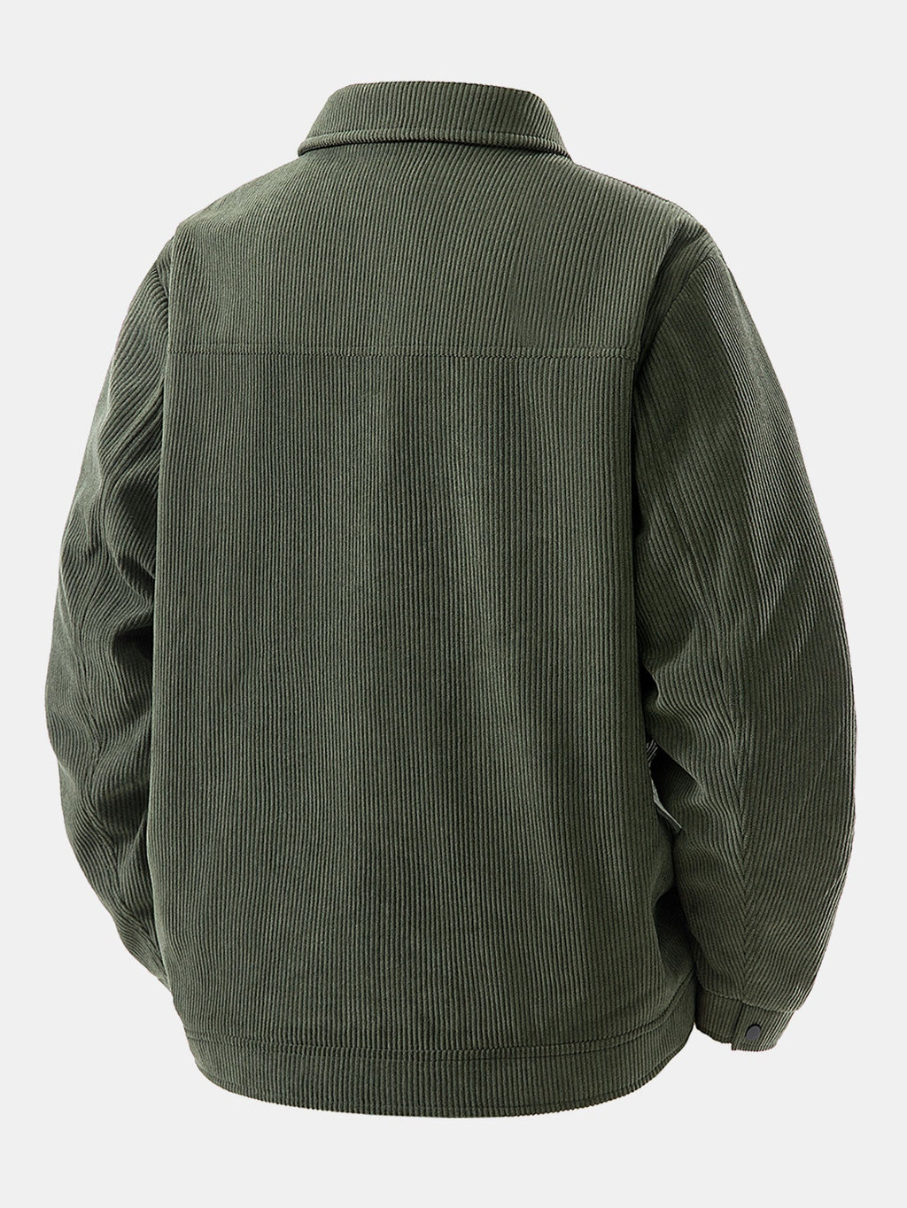 Chaqueta de pana con bolsillo