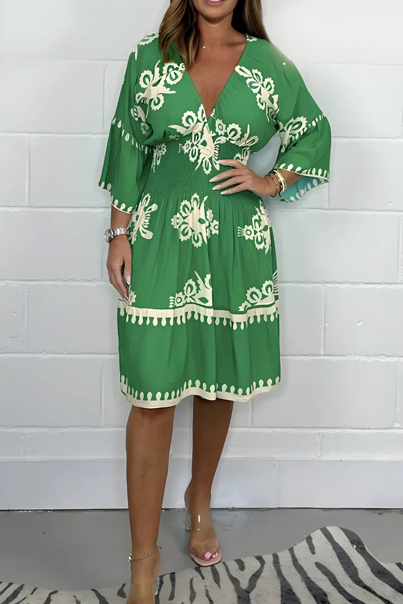 Vestido bohemio de primavera