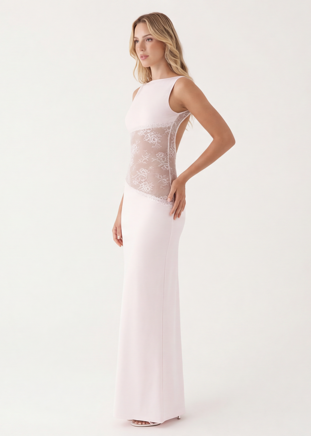 ARIA | Maxi con corte de velo