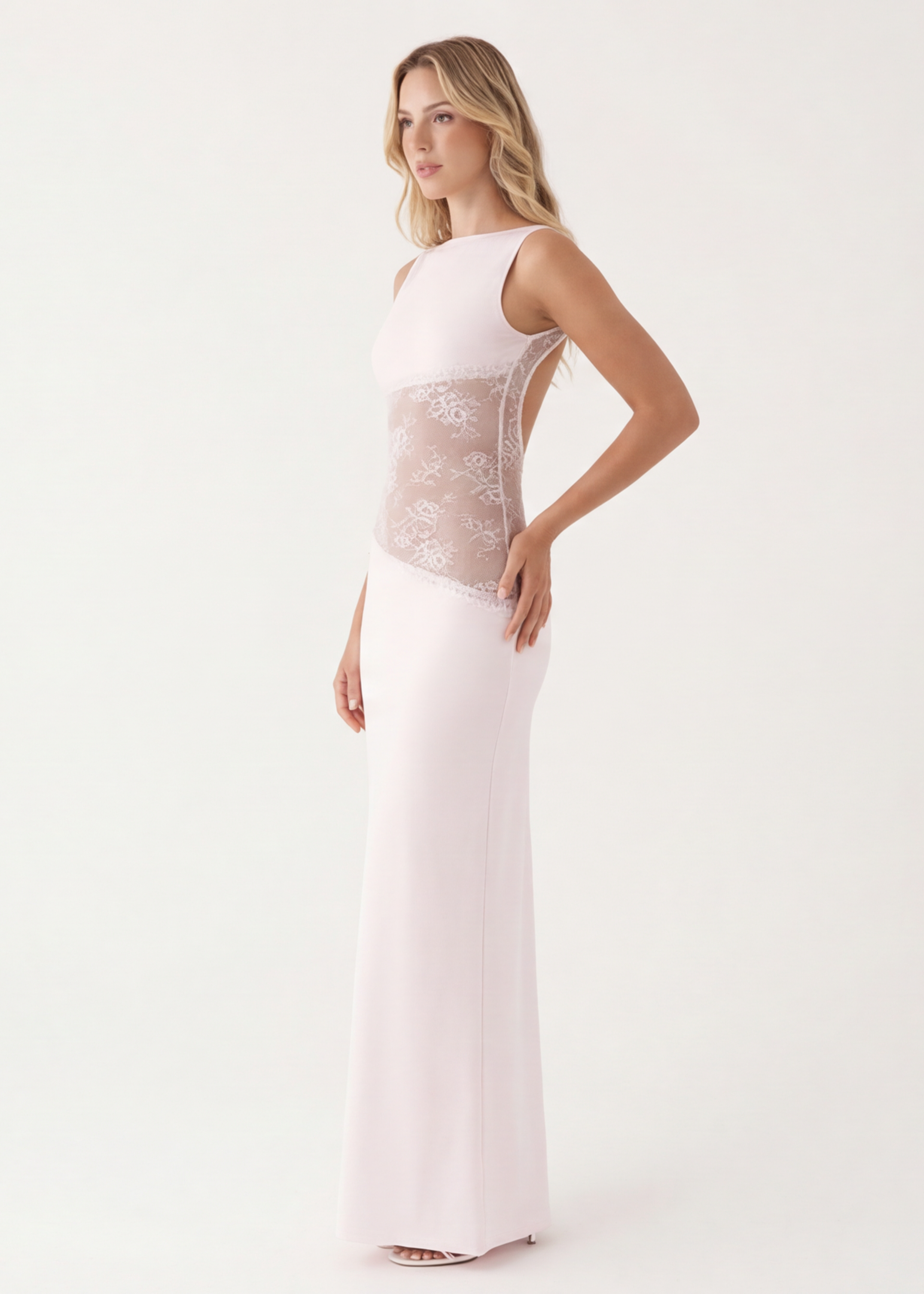 ARIA | Maxi con corte de velo