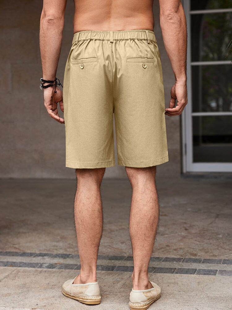 Shorts de verano de corte recto