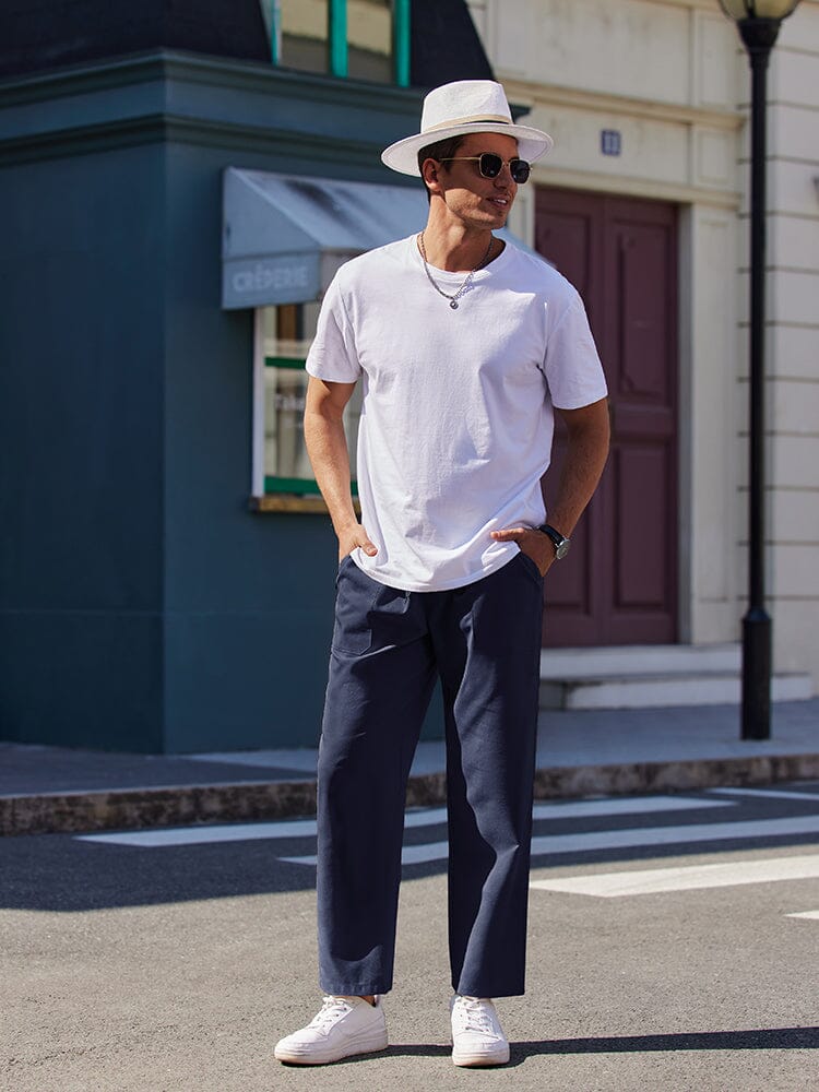 Pantalones de cintura elástica