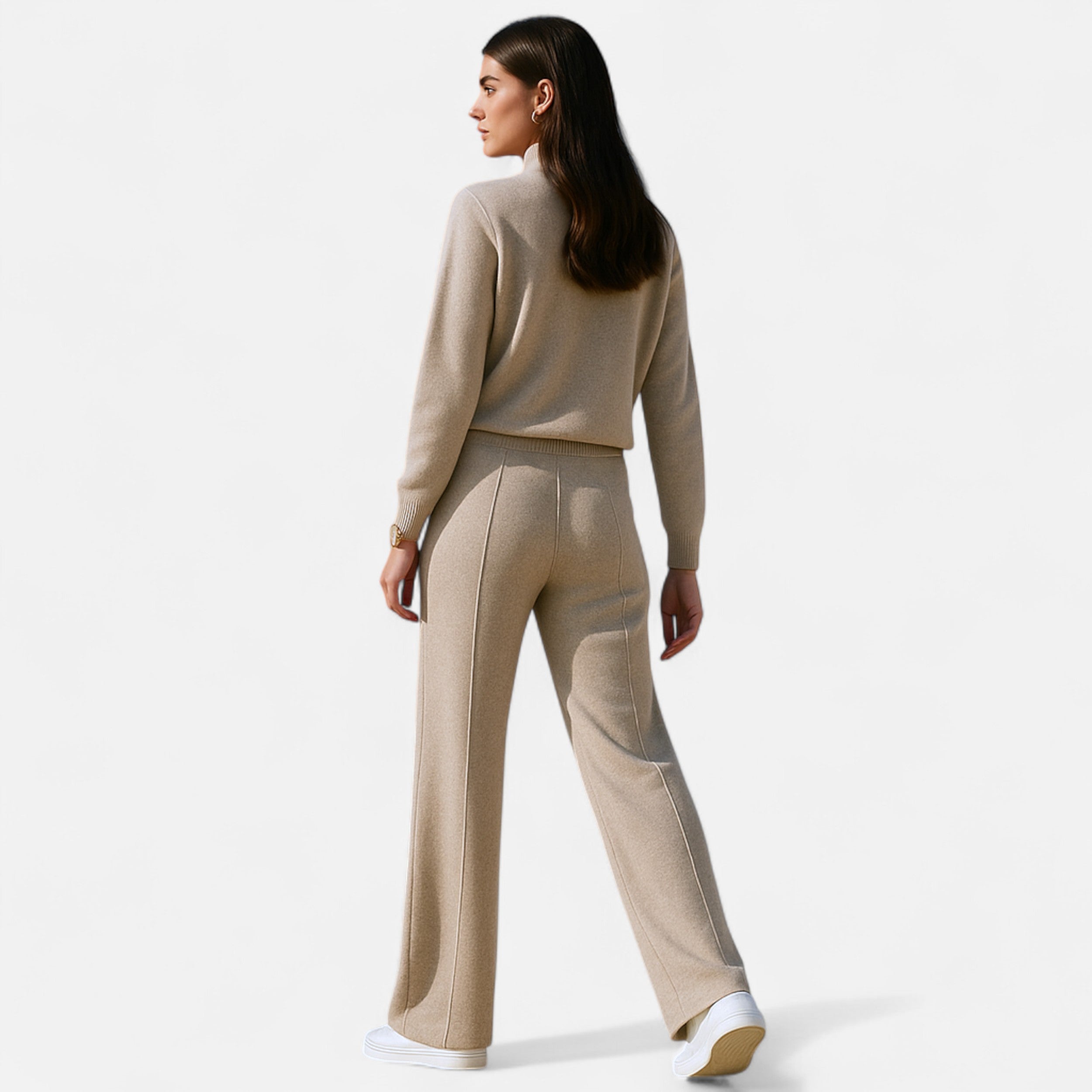 Pantalones con corte relajado