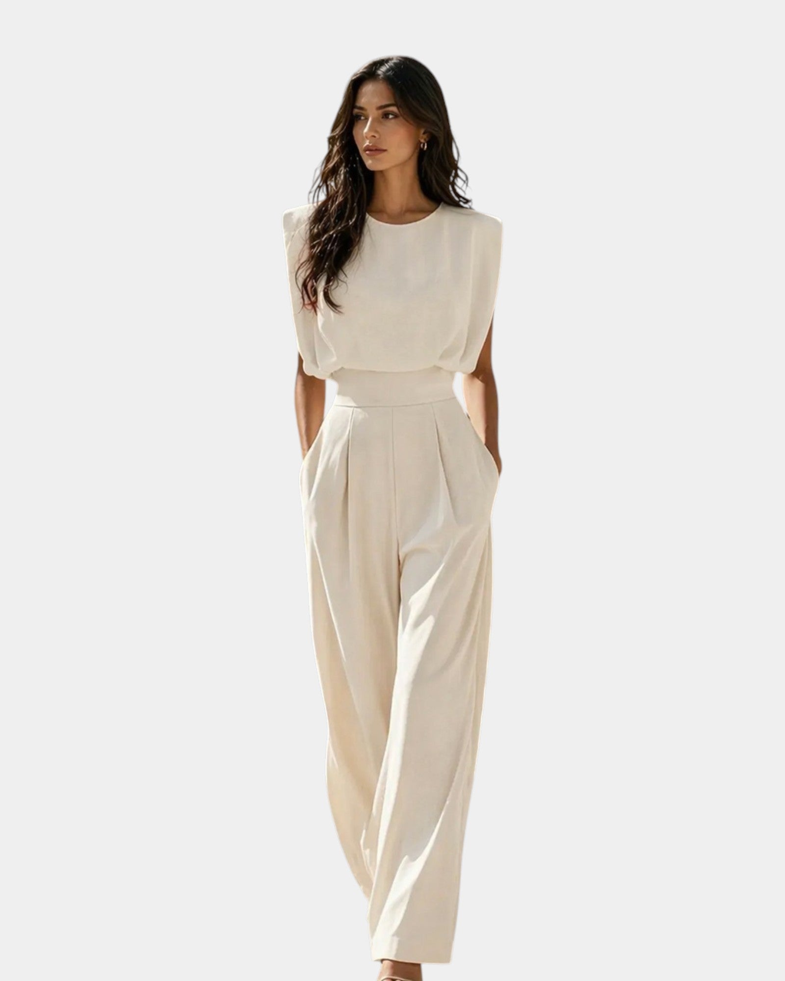Aymeline | Mono elegante con cinturón