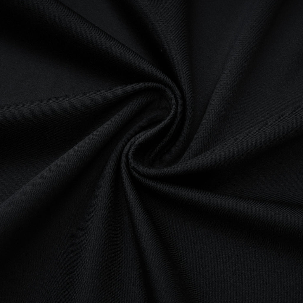 Vestido maxi negro con escote en ojo de cerradura