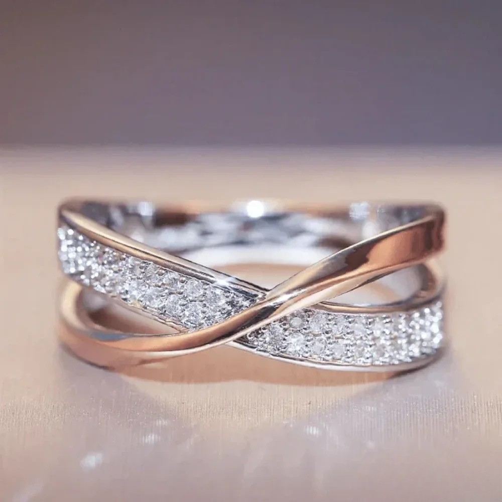 Anillo trenzado antiguo