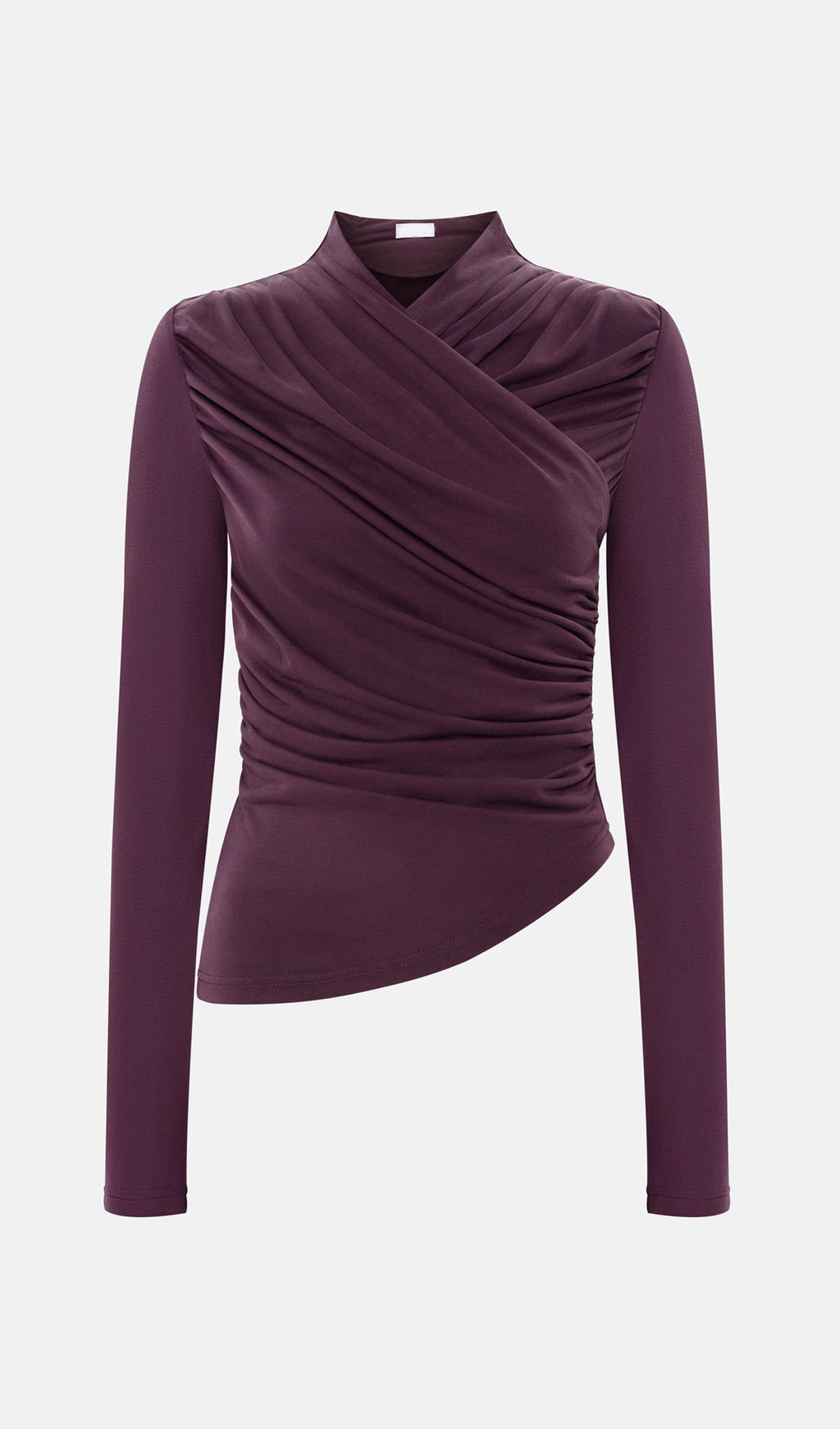 Blusa Punto Con Pliegues