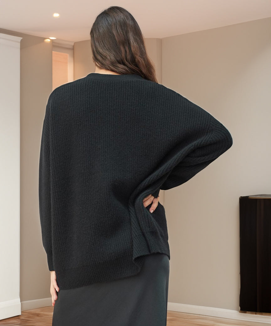 Chaqueta de punto oversized
