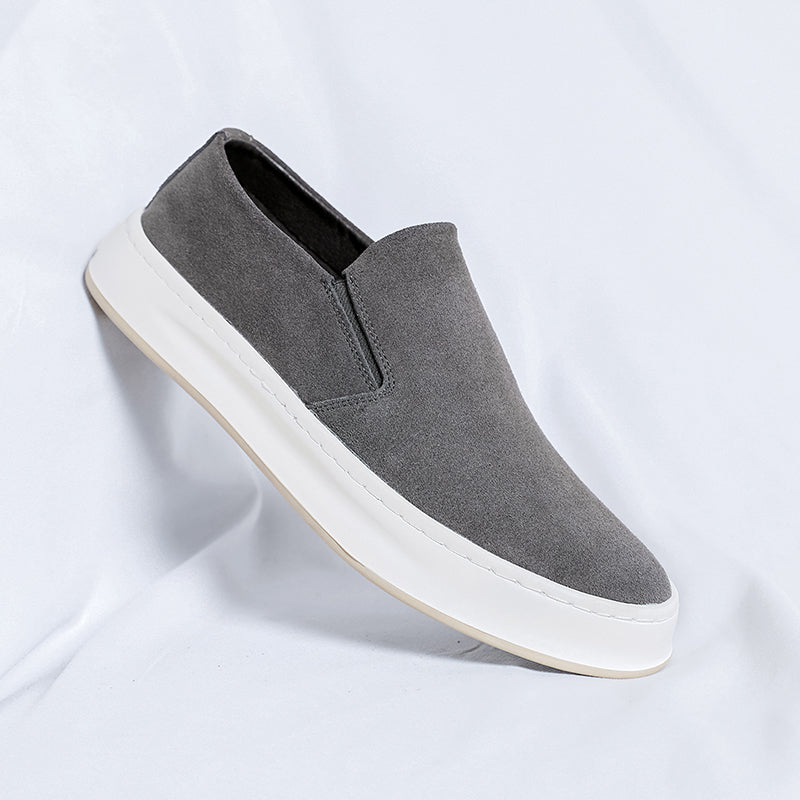 Cómodos mocasines de ante
