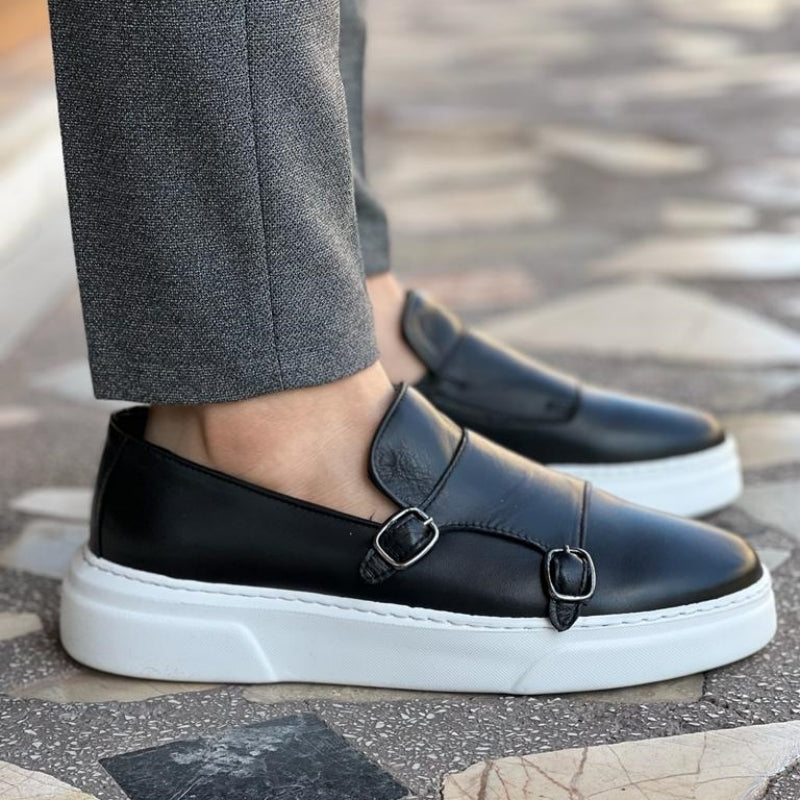 Mocasines de piel