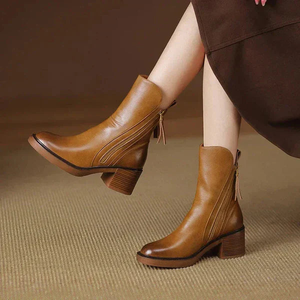 Botines de cuero