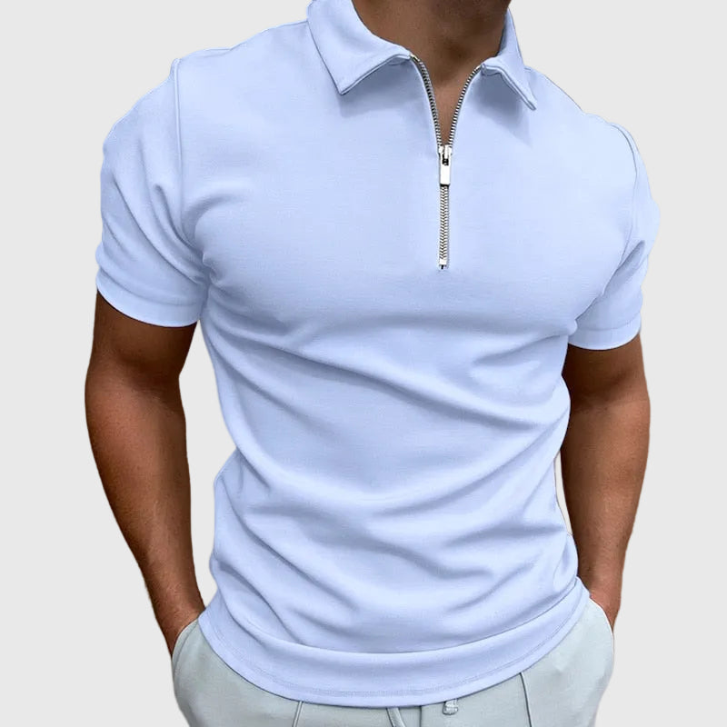 Nathan | Camisa Polo con Cremallera