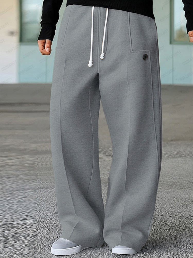 Pantalones de pierna ancha cómodos