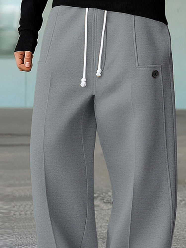 Pantalones de pierna ancha cómodos