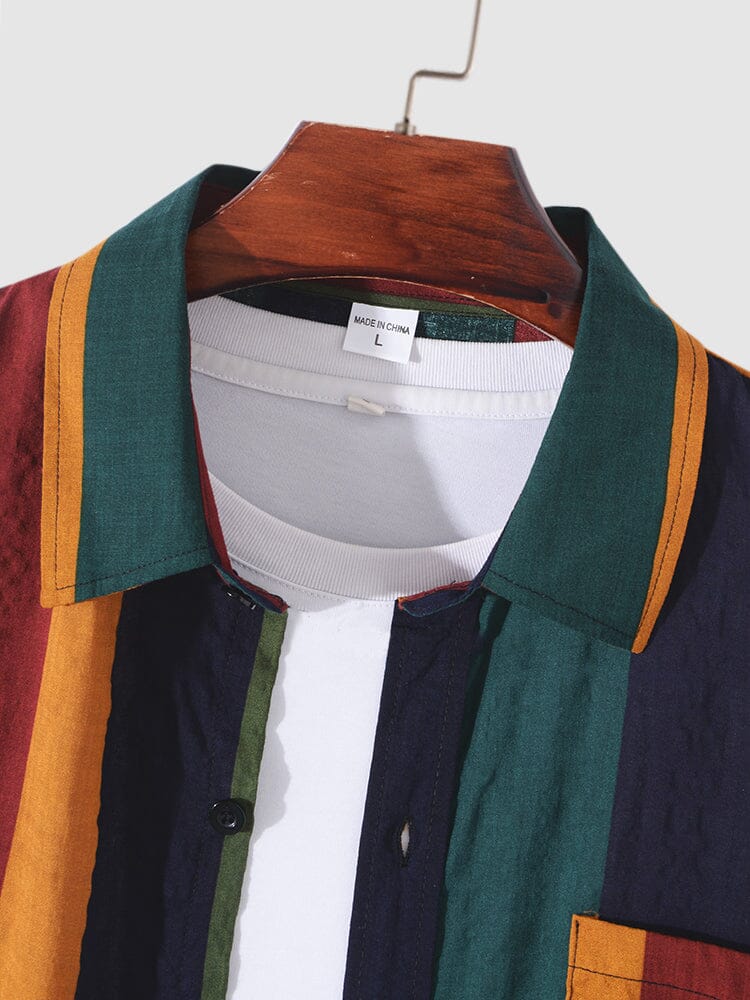 Camisa de lino de manga larga
