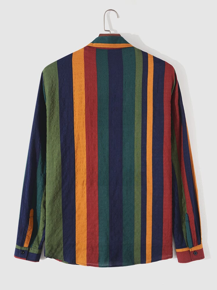 Camisa de lino de manga larga