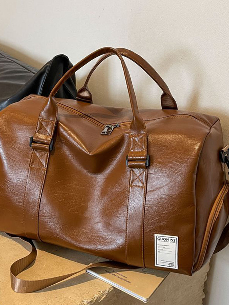 Bolsa de viaje de cuero