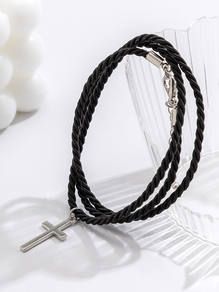 Pulseras multicapa tejidas