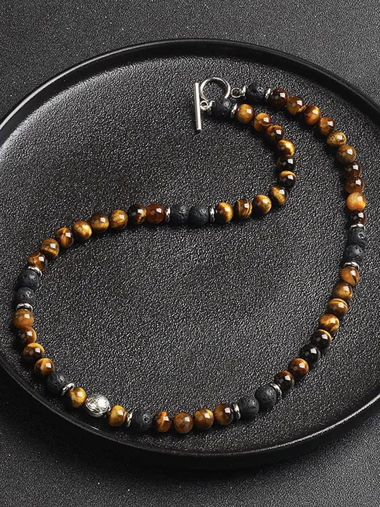 Collar de ojo de tigre