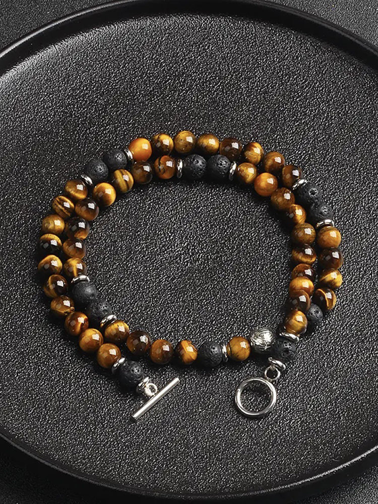 Collar de ojo de tigre