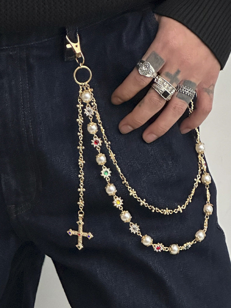 Cadena para pantalones con estilo