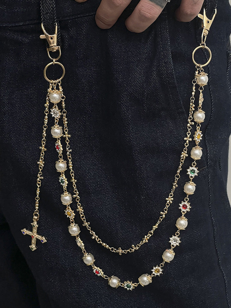 Cadena para pantalones con estilo
