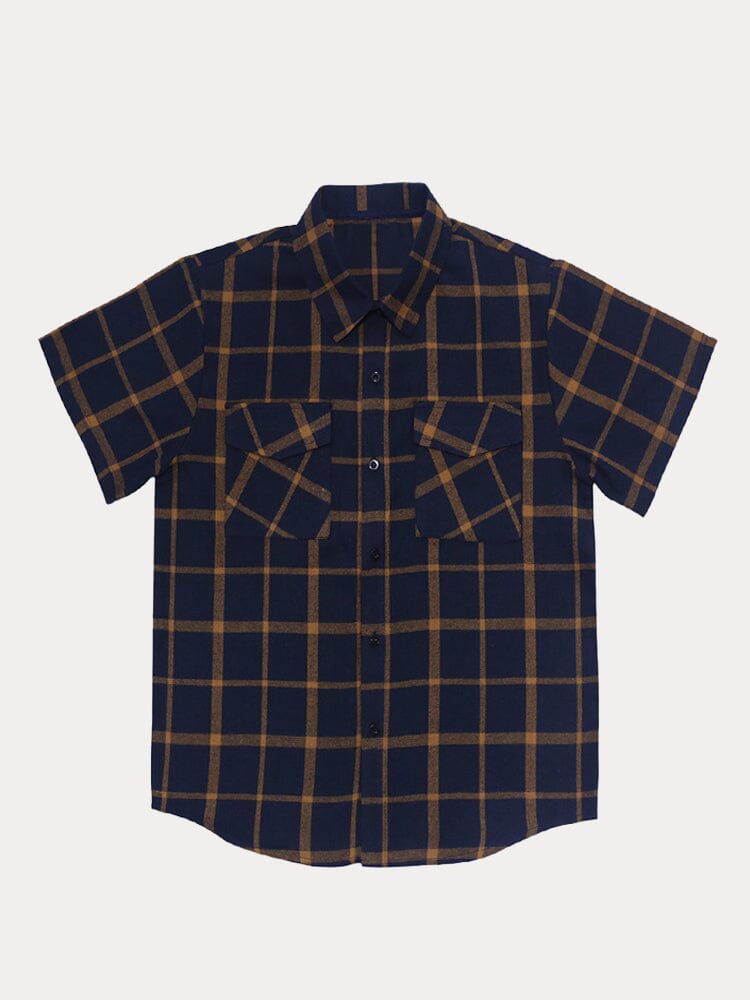 Camisa casual de cuadros